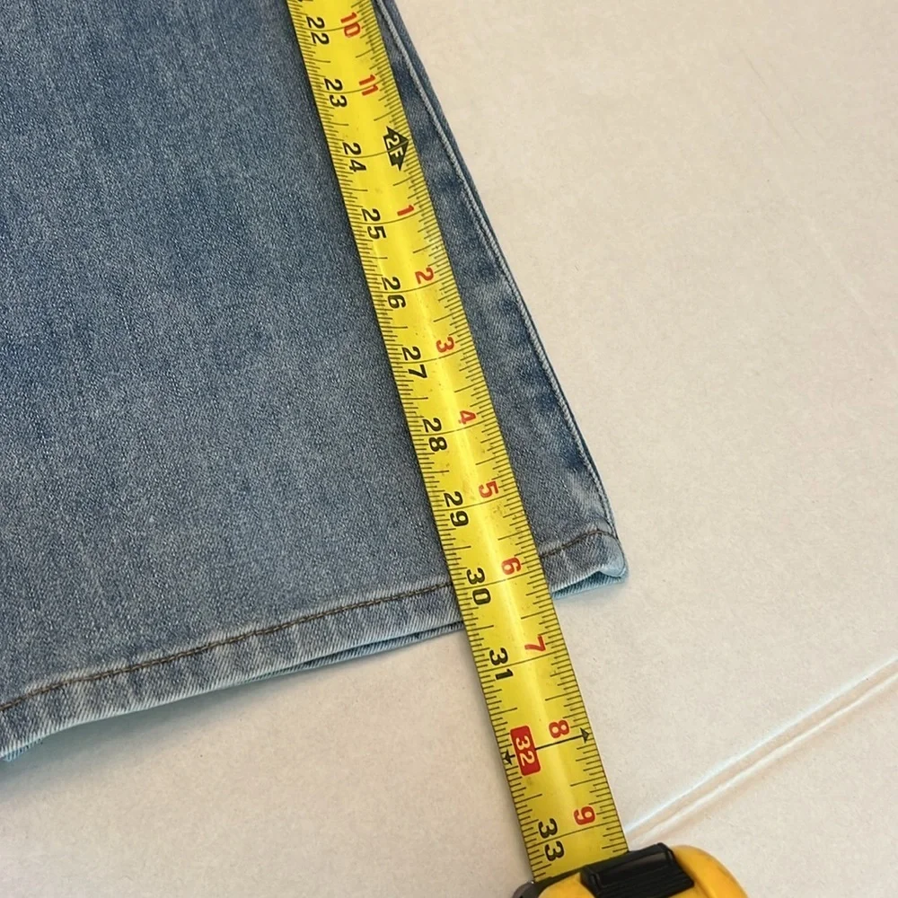 SOFT SURROUNDINGS ULTIMATE FLARE SIDE SLIT PULL ON JEANS SMALL